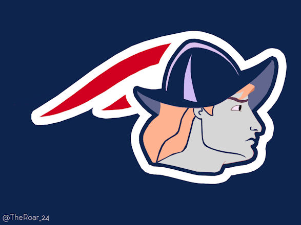 John Smith New England Patriots Logo fabric transfer
